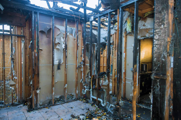 Professional Emergency Fire Cleanup technician working in Oaks, PA